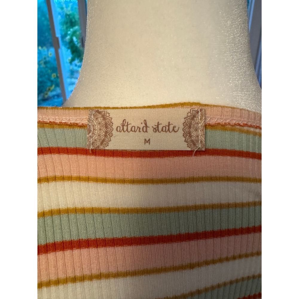 Altar'd‎ State Striped Dress Size Medium - Picture 4 of 5